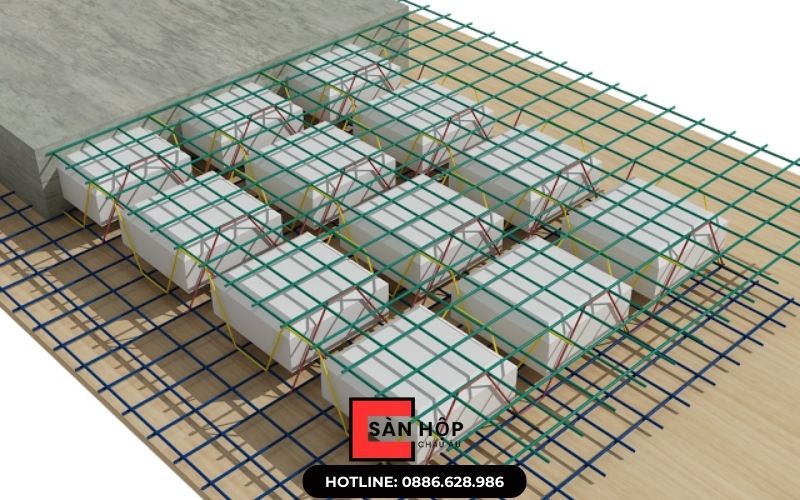 sàn phẳng không dầm